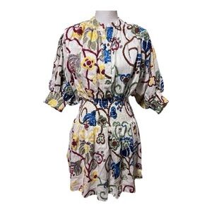 Never A Wallflower embroidered Cynthia dress